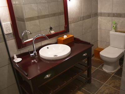 Bath Room at Island Safari Lodge